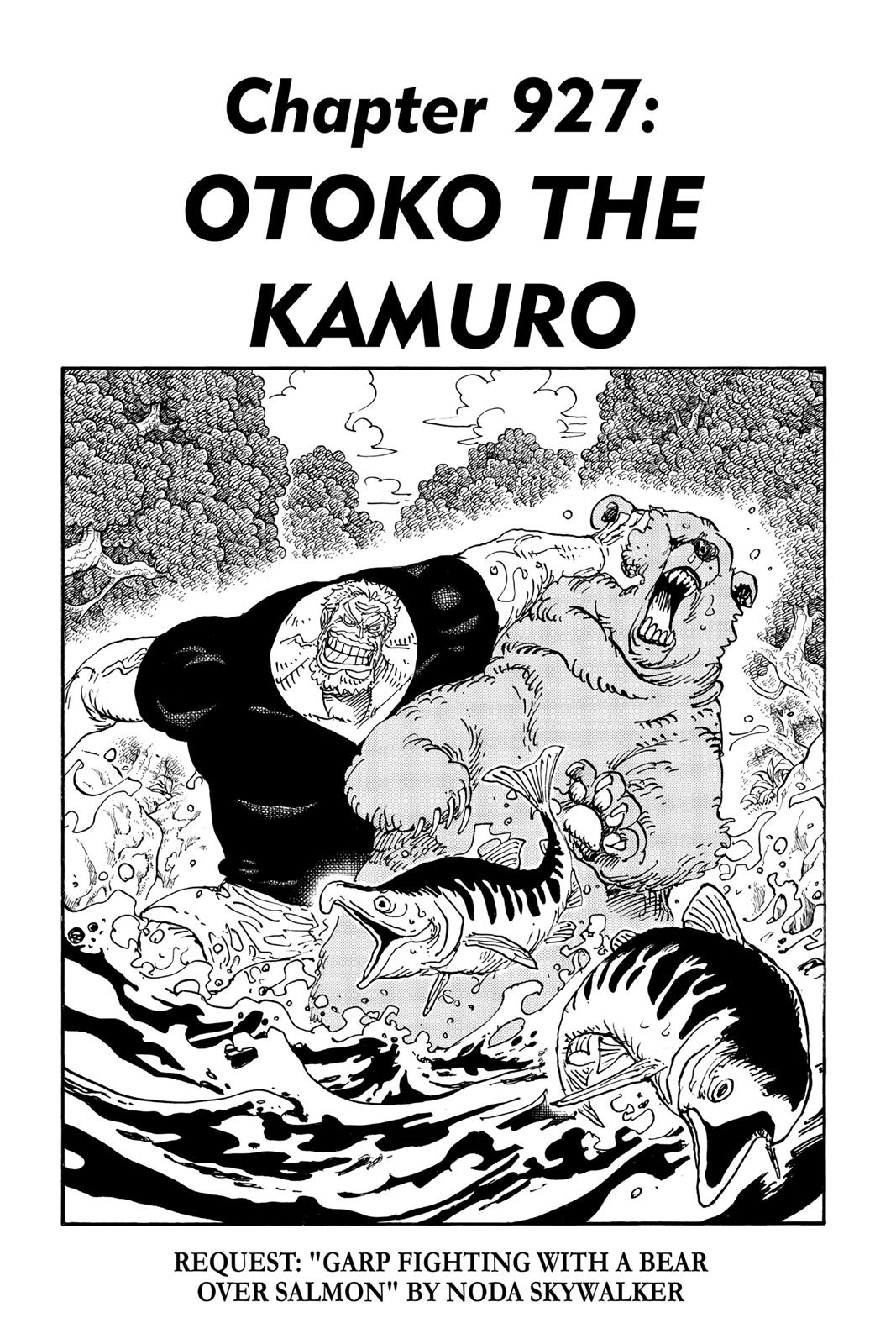 One Piece Manga Manga Chapter - 927 - image 1