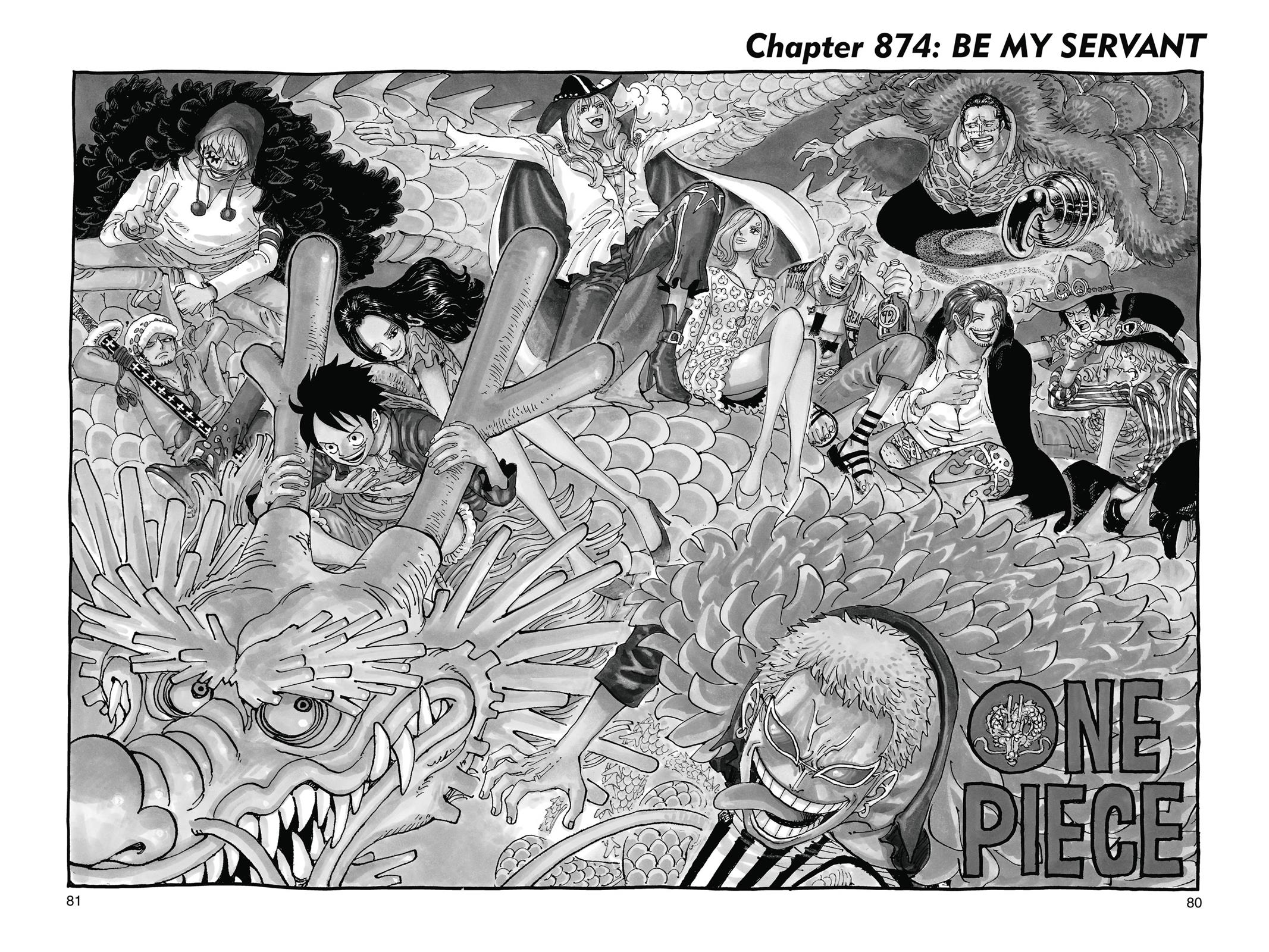 One Piece Manga Manga Chapter - 874 - image 1