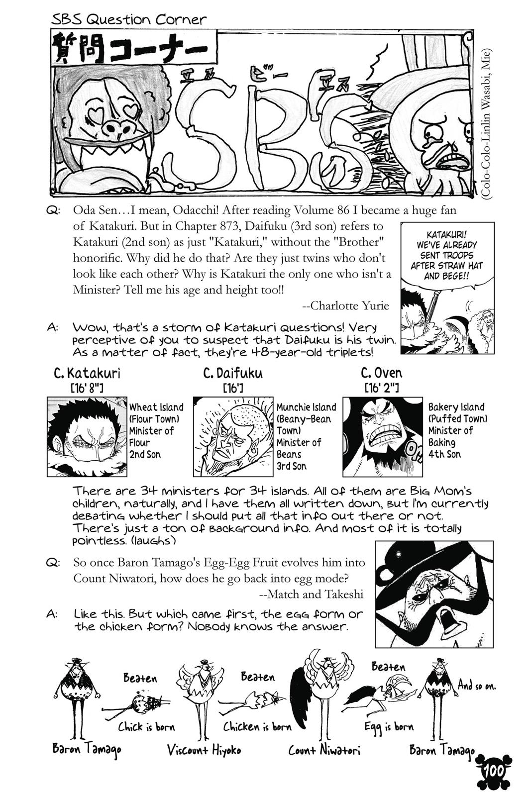One Piece Manga Manga Chapter - 874 - image 19