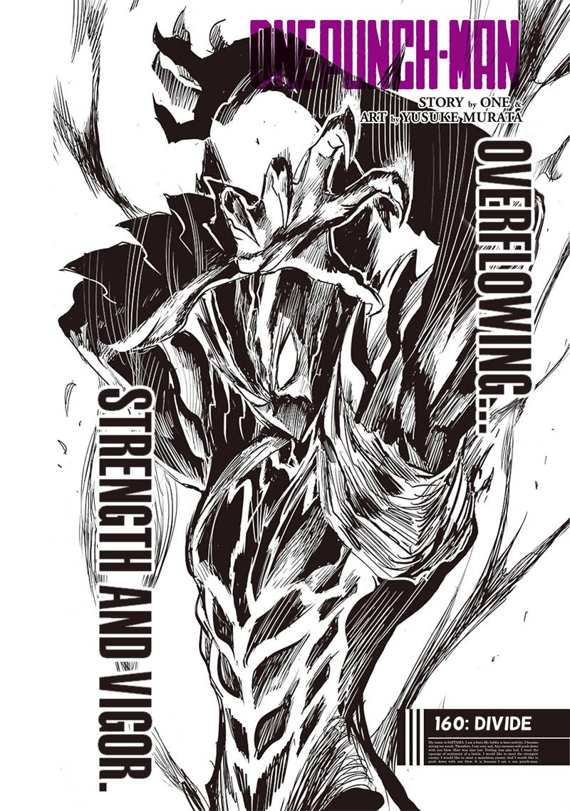 One Punch Man Manga Manga Chapter - 160 - image 1