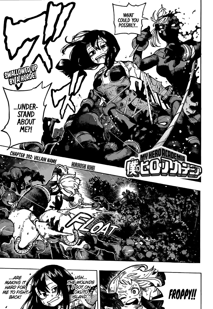 My Hero Academia Manga Manga Chapter - 392 - image 1