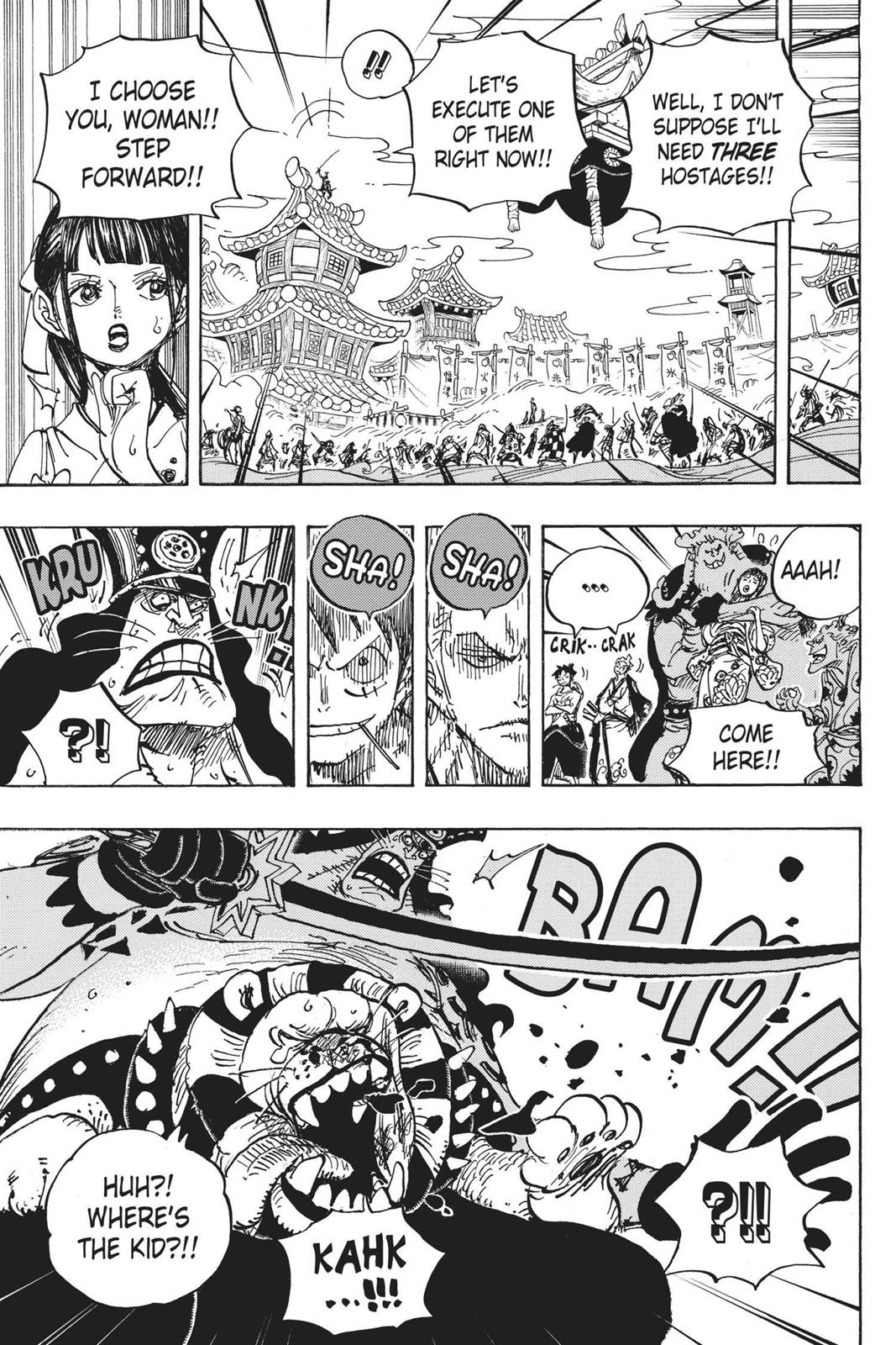 One Piece Manga Manga Chapter - 917 - image 13