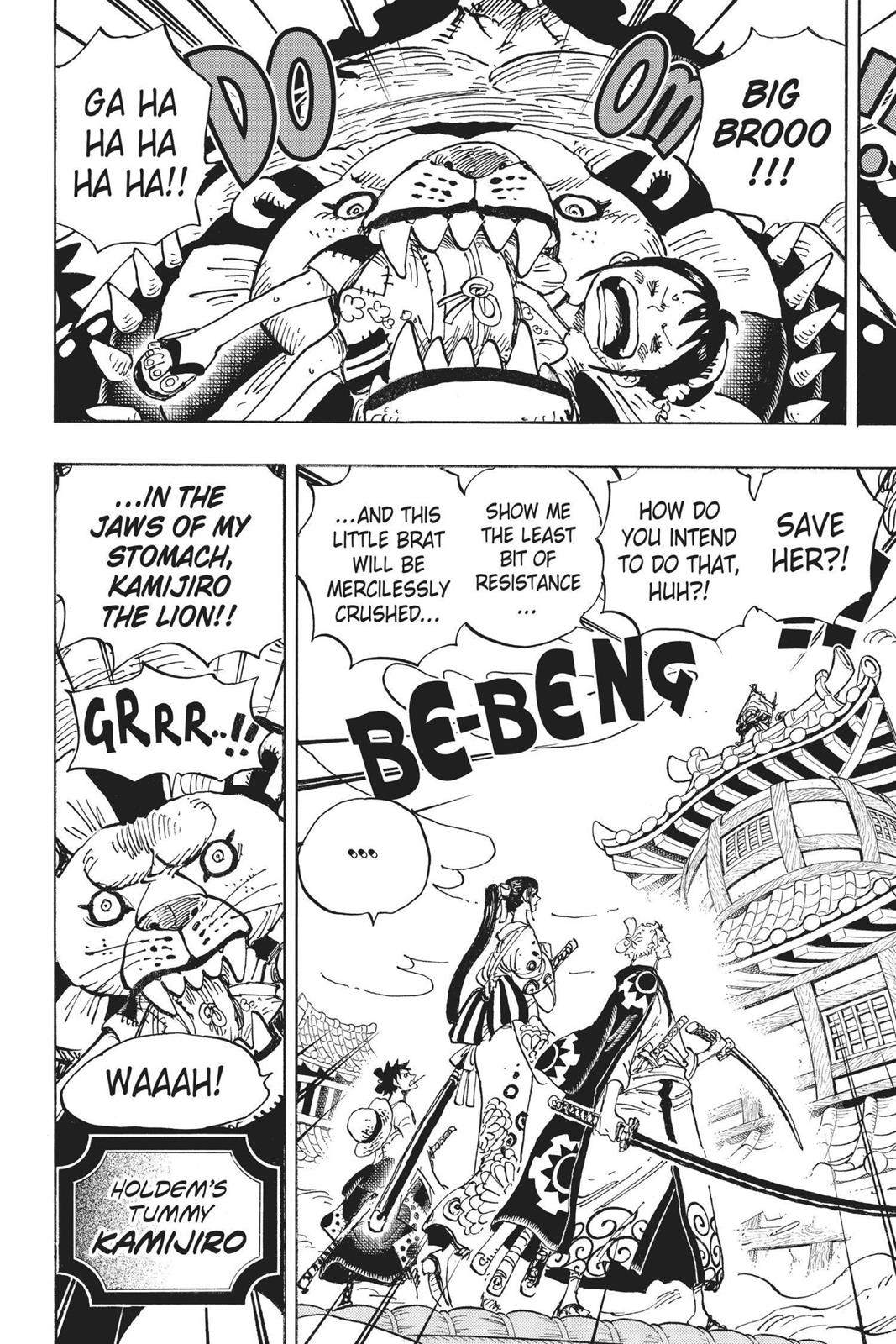 One Piece Manga Manga Chapter - 917 - image 6