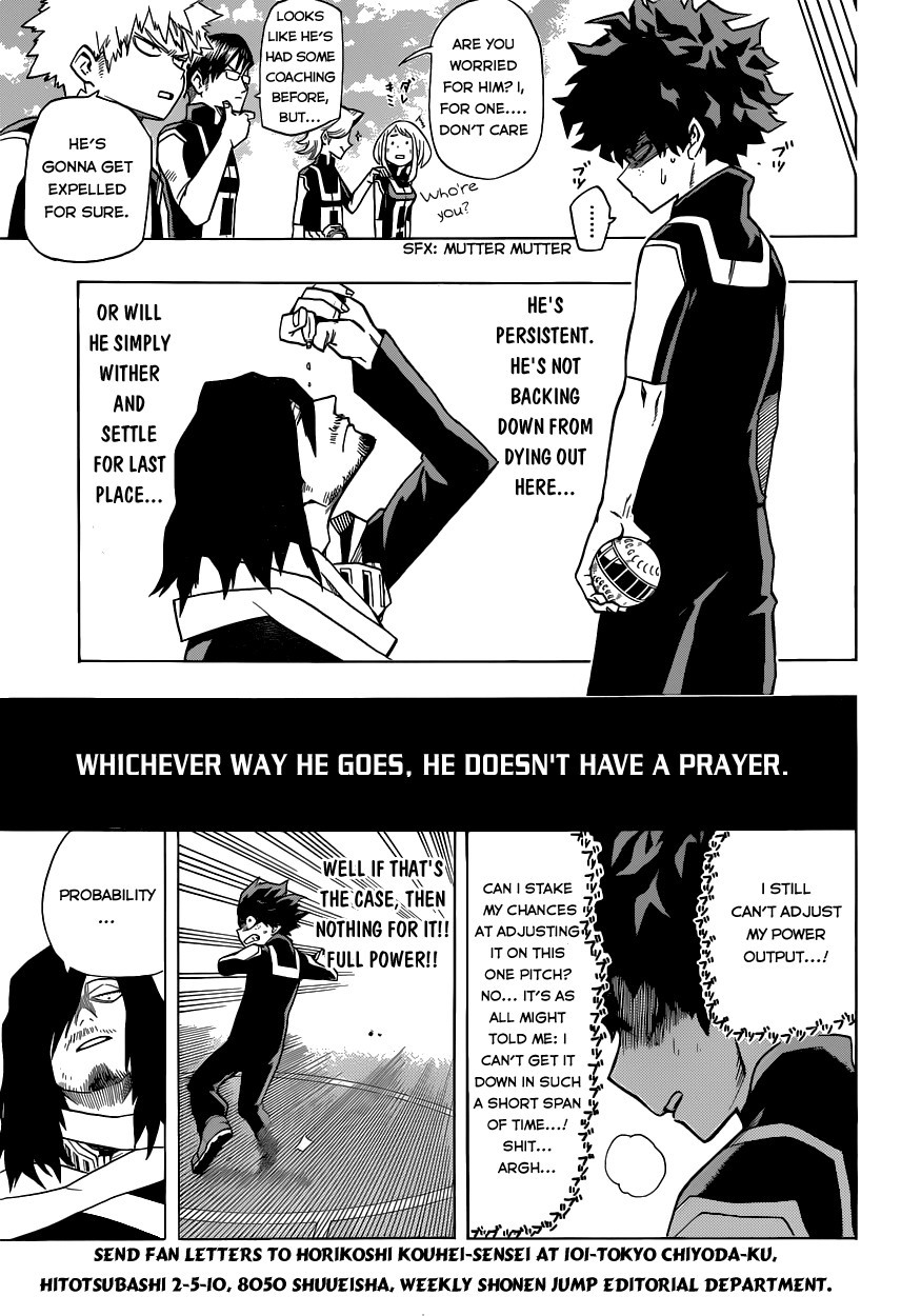 My Hero Academia Manga Manga Chapter - 6 - image 17