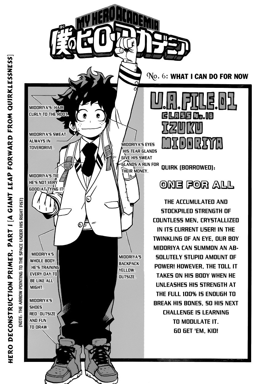My Hero Academia Manga Manga Chapter - 6 - image 3