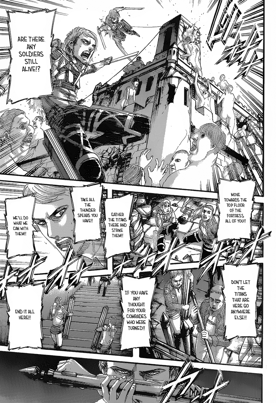 Attack on Titan Manga Manga Chapter - 124 - image 34