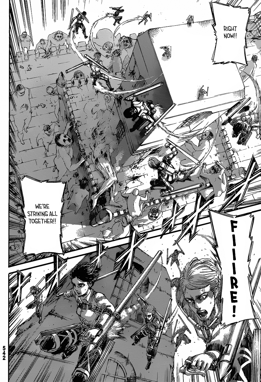 Attack on Titan Manga Manga Chapter - 124 - image 35