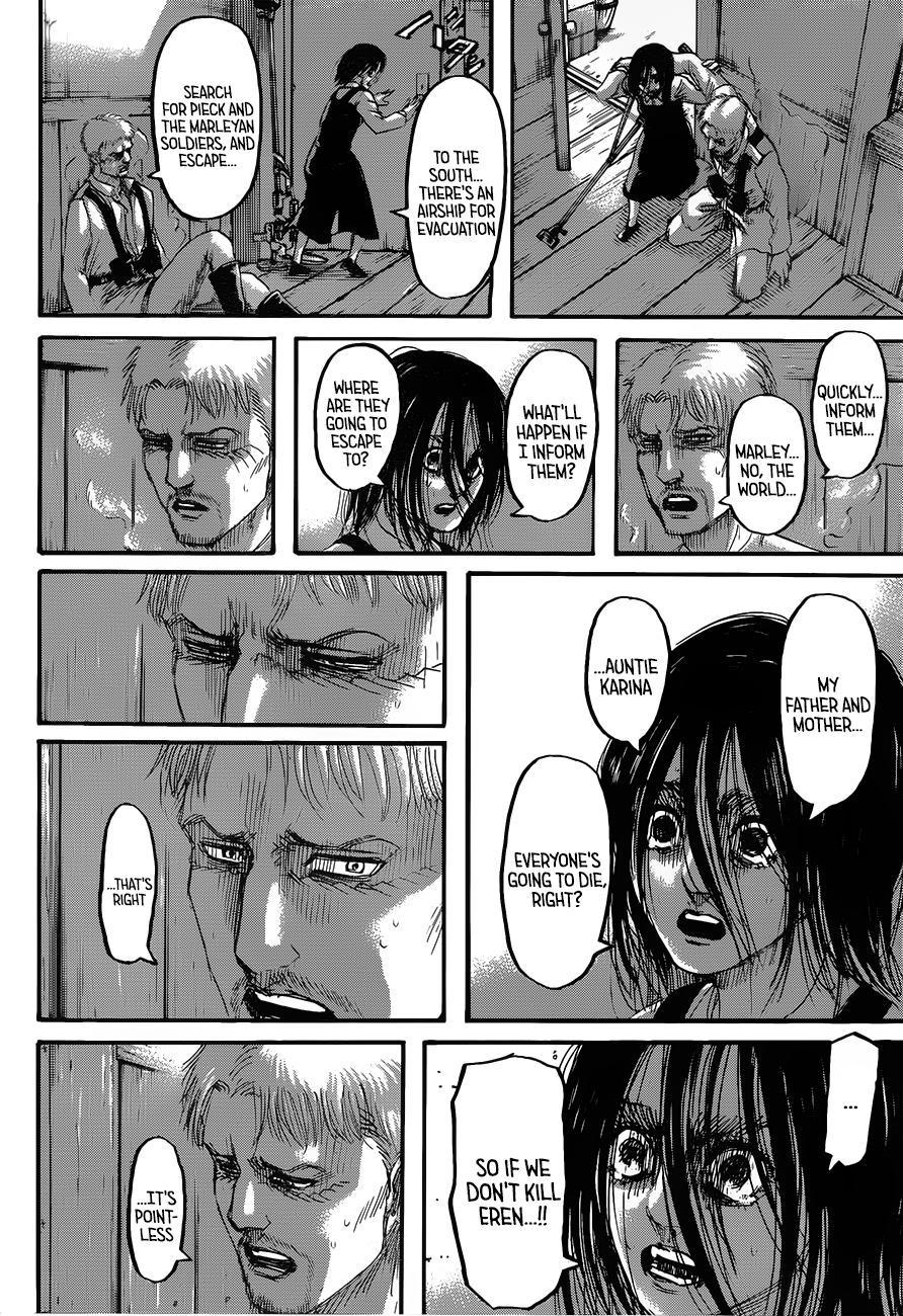 Attack on Titan Manga Manga Chapter - 124 - image 7
