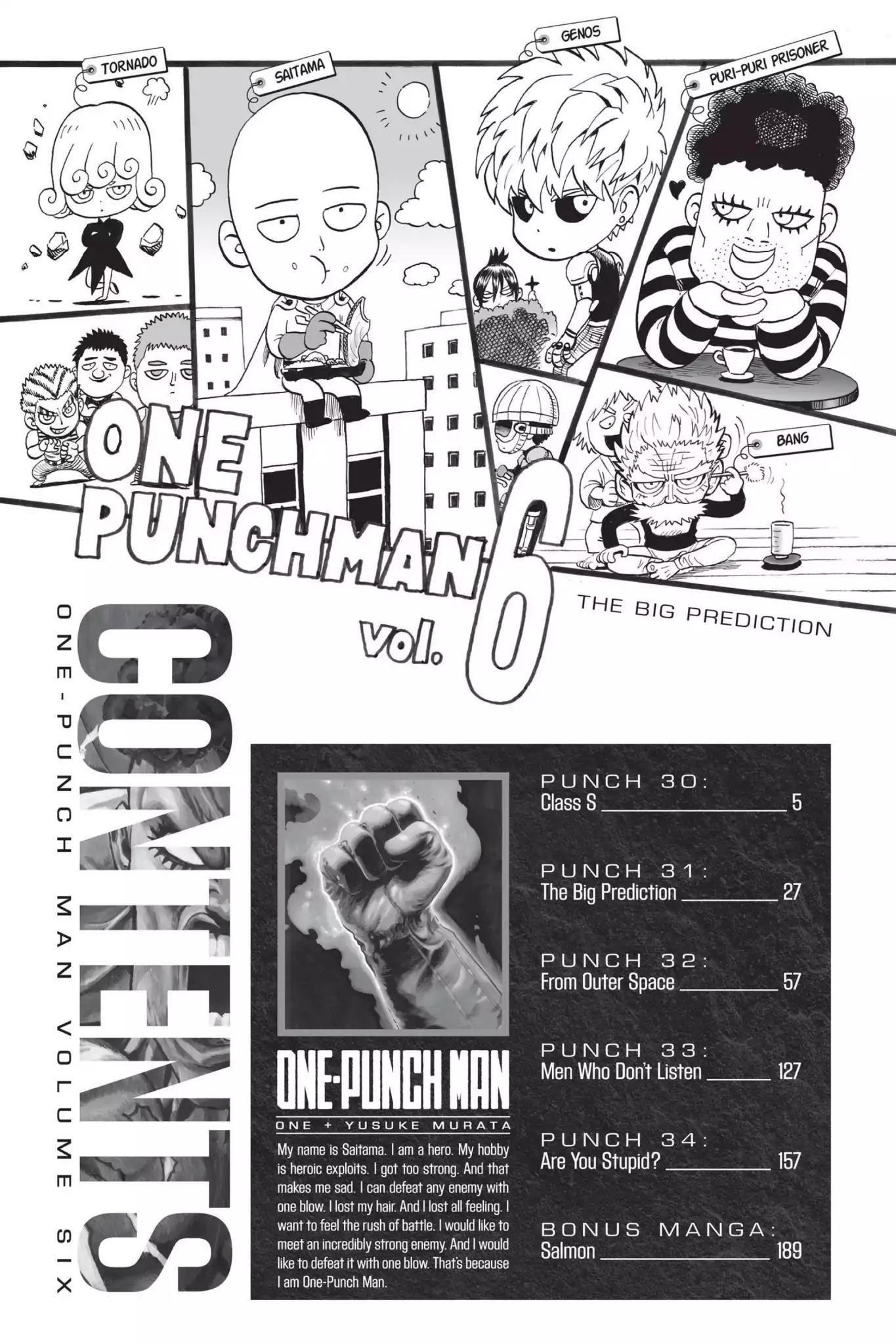 One Punch Man Manga Manga Chapter - 30 - image 5