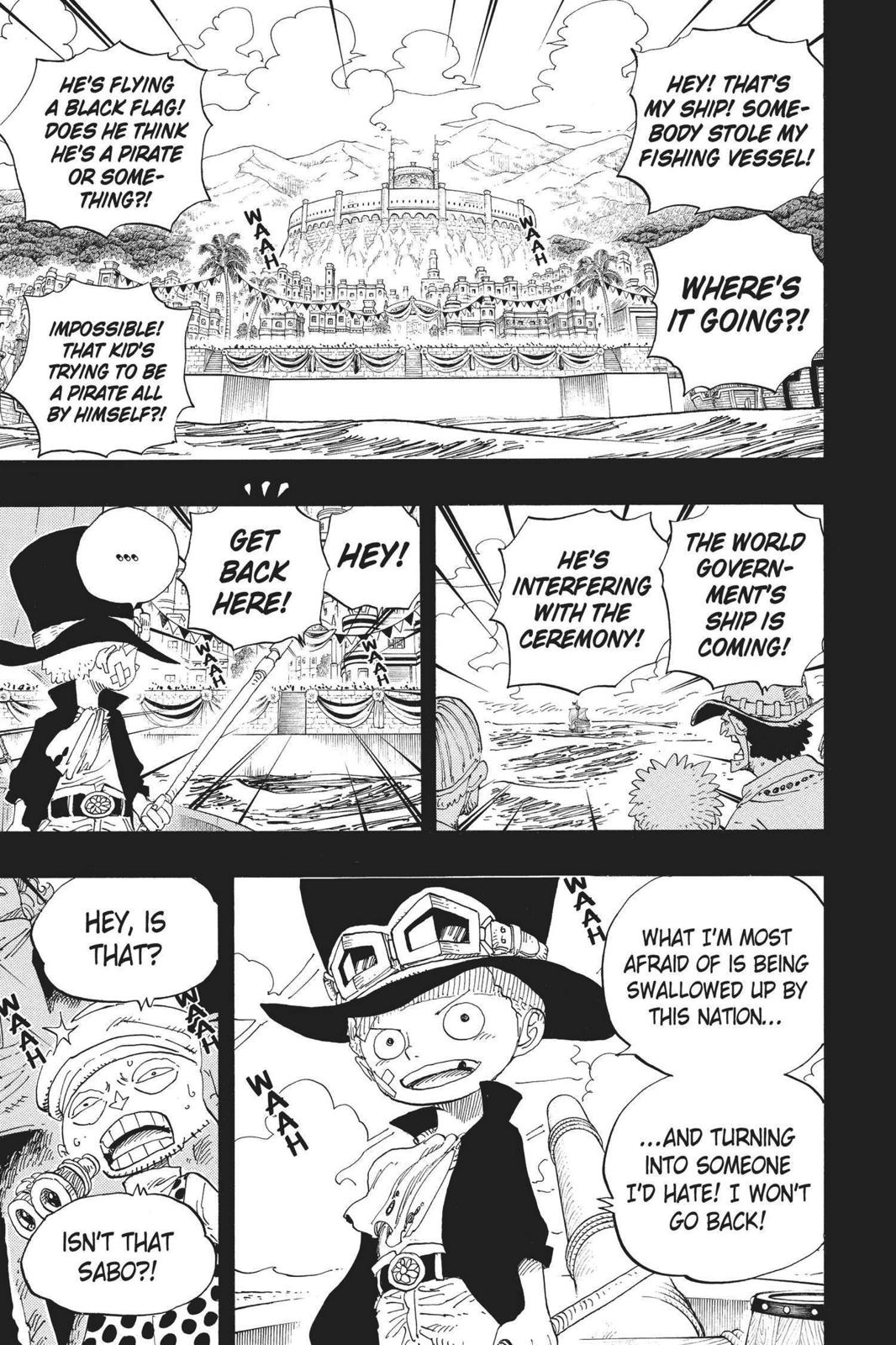 One Piece Manga Manga Chapter - 588 - image 3