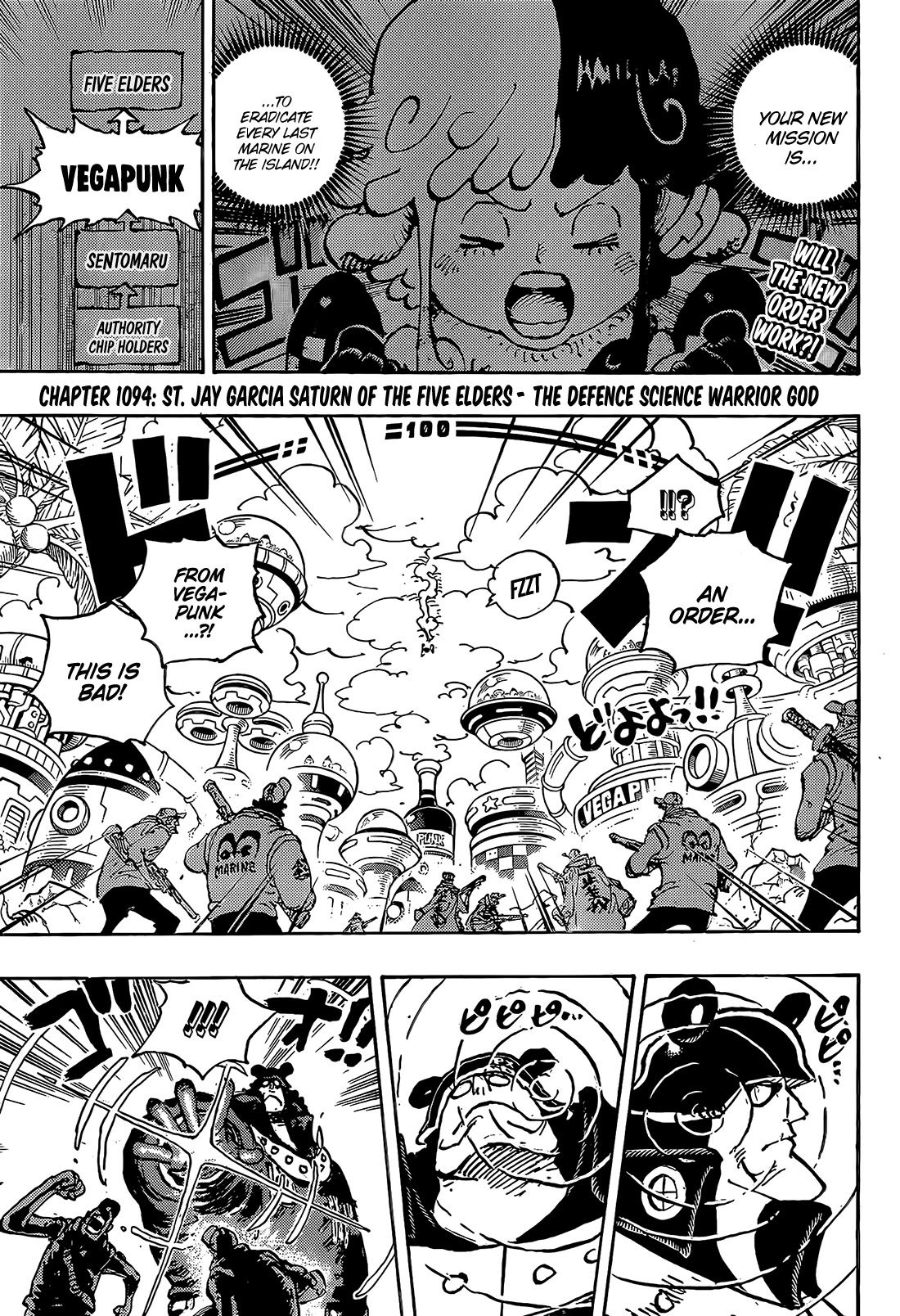 One Piece Manga Manga Chapter - 1094 - image 4