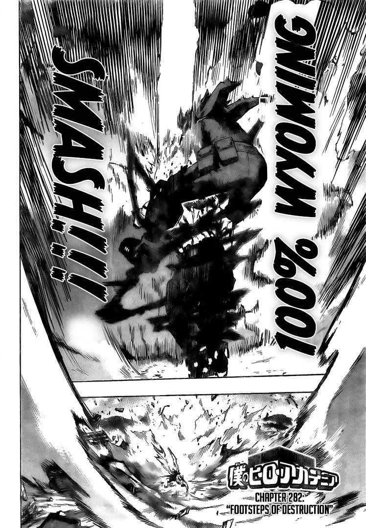 My Hero Academia Manga Manga Chapter - 282 - image 2