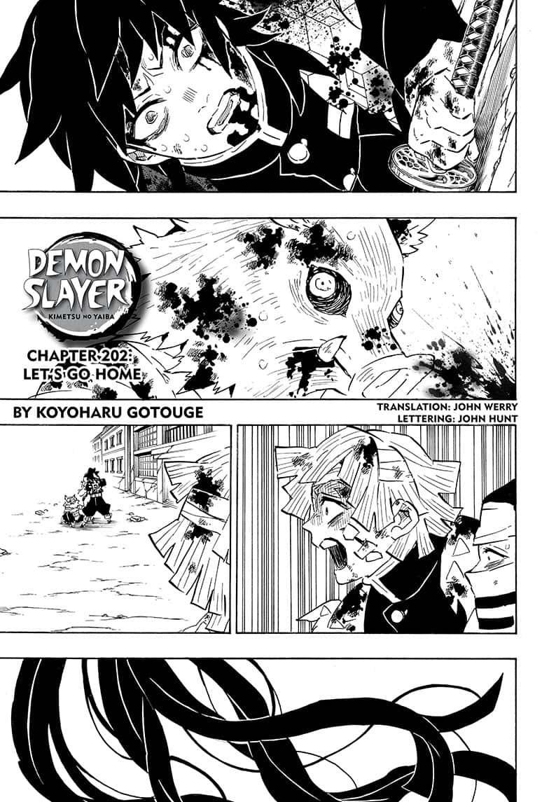 Demon Slayer Manga Manga Chapter - 202 - image 1