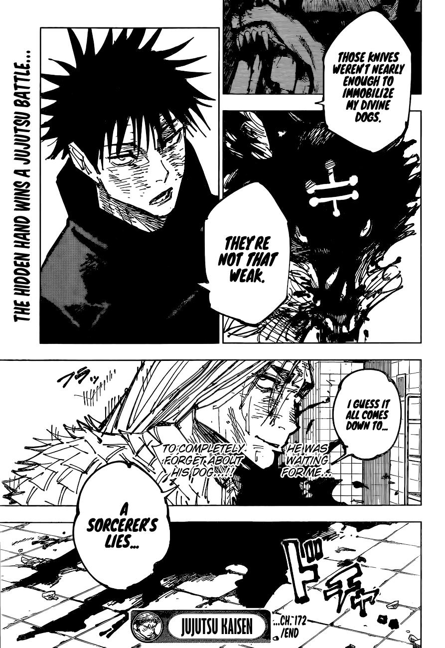 Jujutsu Kaisen Manga Chapter - 172 - image 18