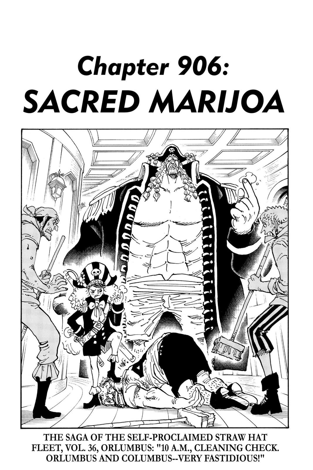One Piece Manga Manga Chapter - 906 - image 1