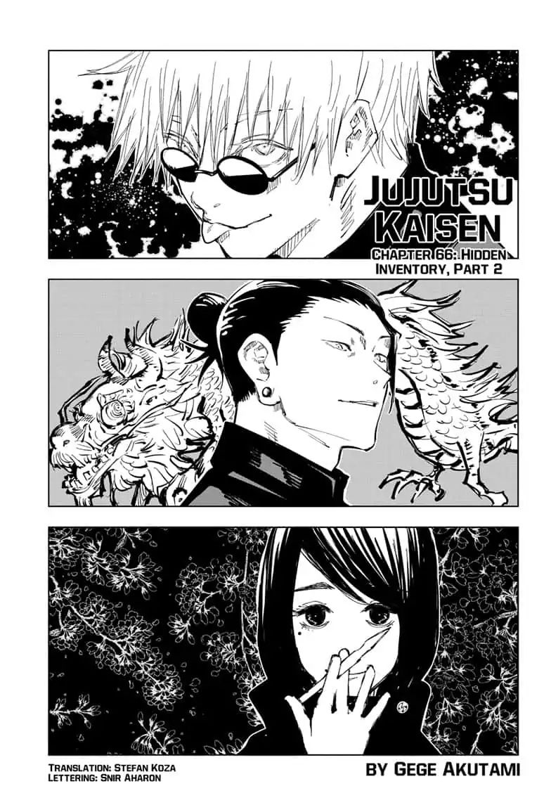 Jujutsu Kaisen Manga Chapter - 66 - image 1