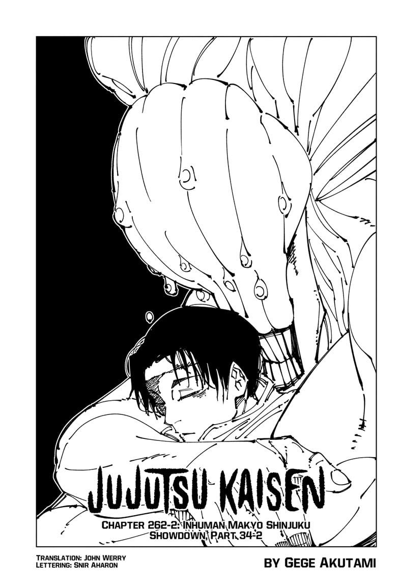 Jujutsu Kaisen Manga Chapter - 262.2 - image 1