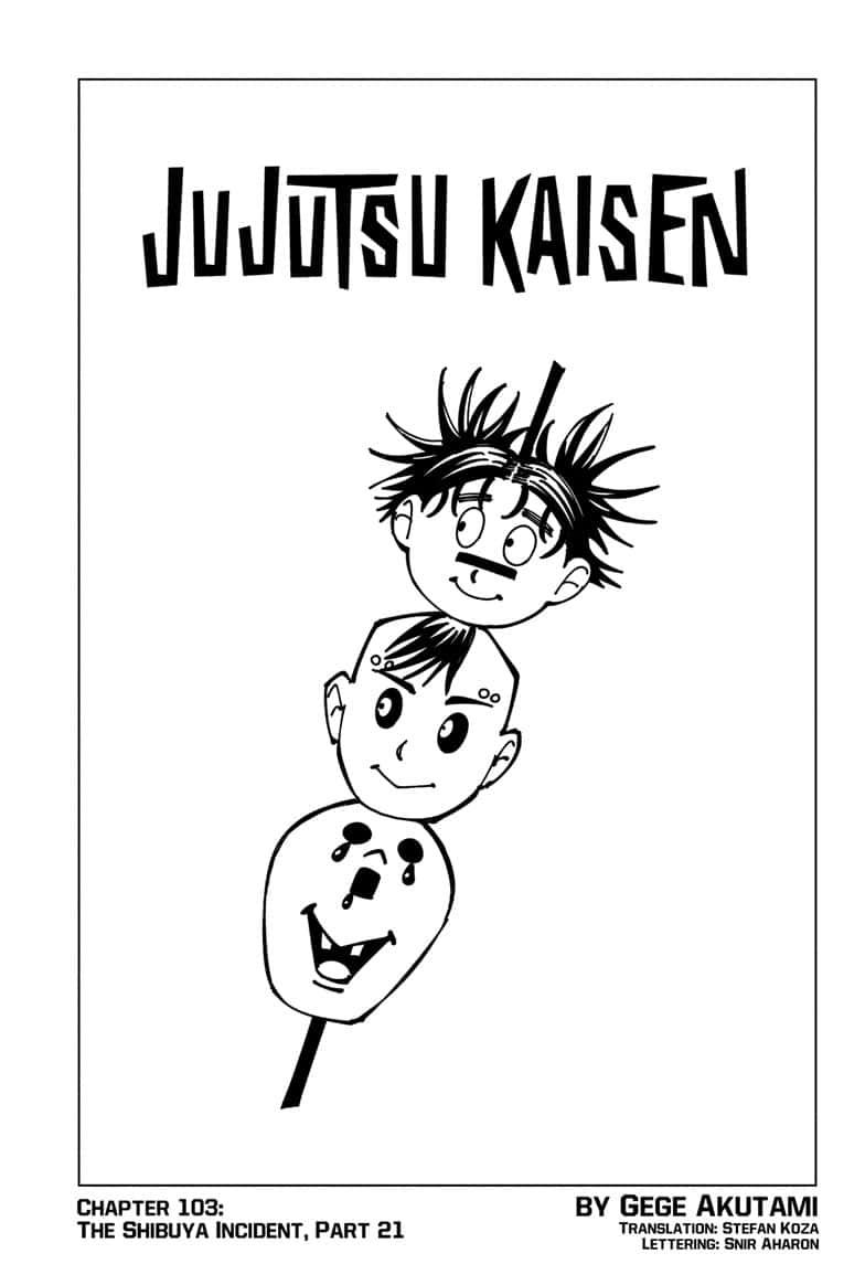 Jujutsu Kaisen Manga Chapter - 103 - image 1