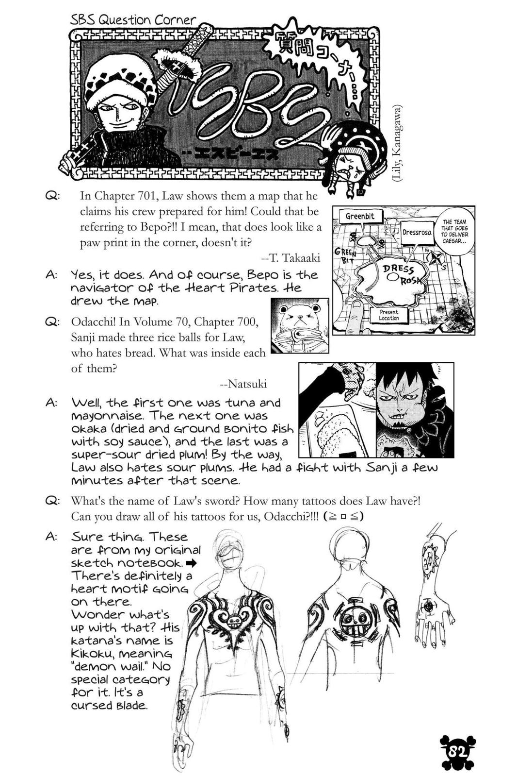 One Piece Manga Manga Chapter - 704 - image 19