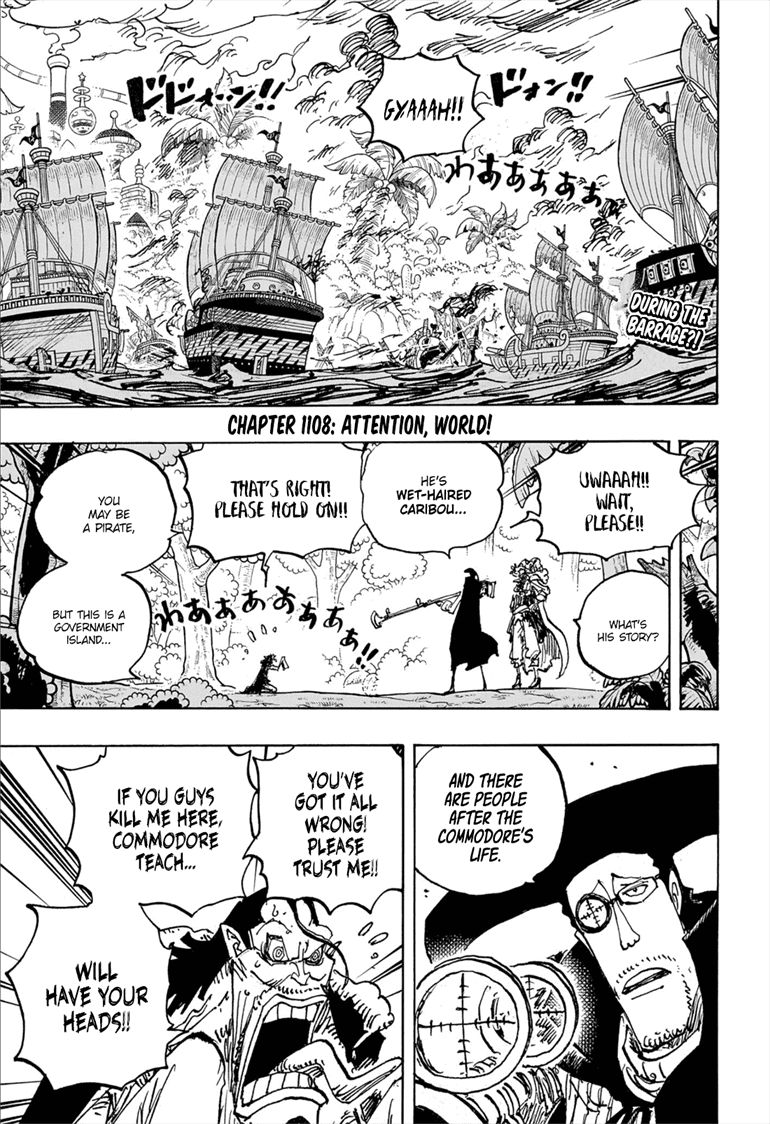 One Piece Manga Manga Chapter - 1108 - image 4