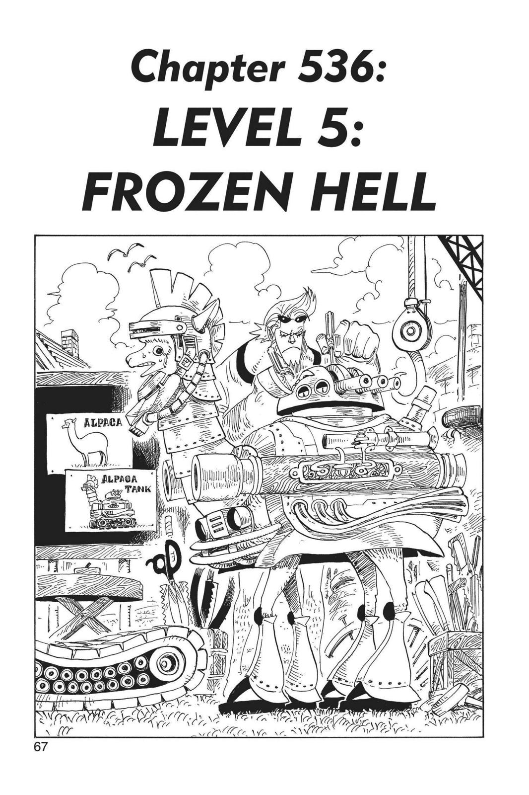 One Piece Manga Manga Chapter - 536 - image 1