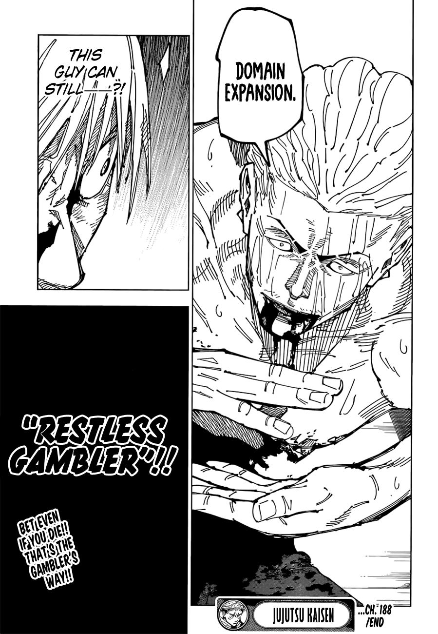 Jujutsu Kaisen Manga Chapter - 188 - image 16