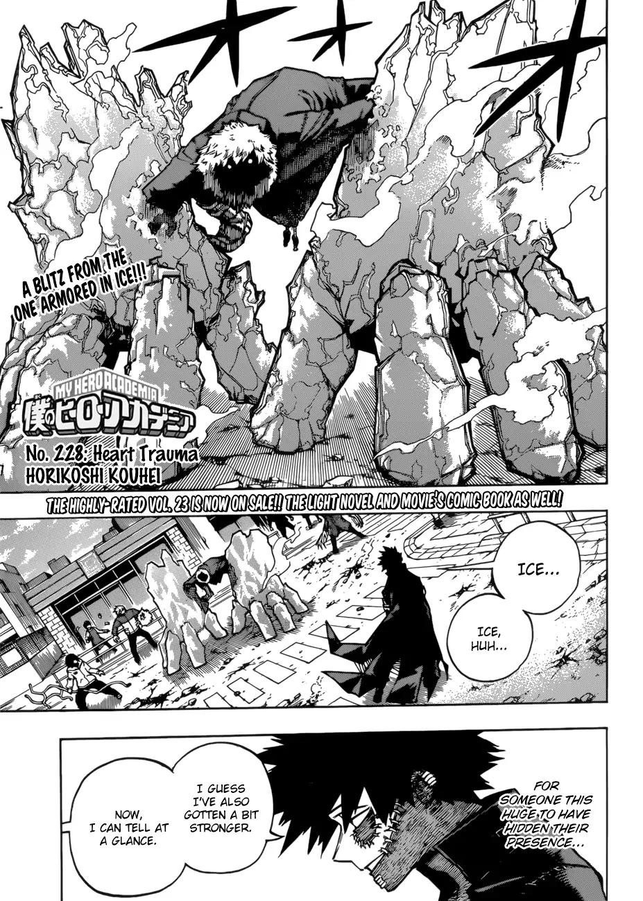 My Hero Academia Manga Manga Chapter - 228 - image 1