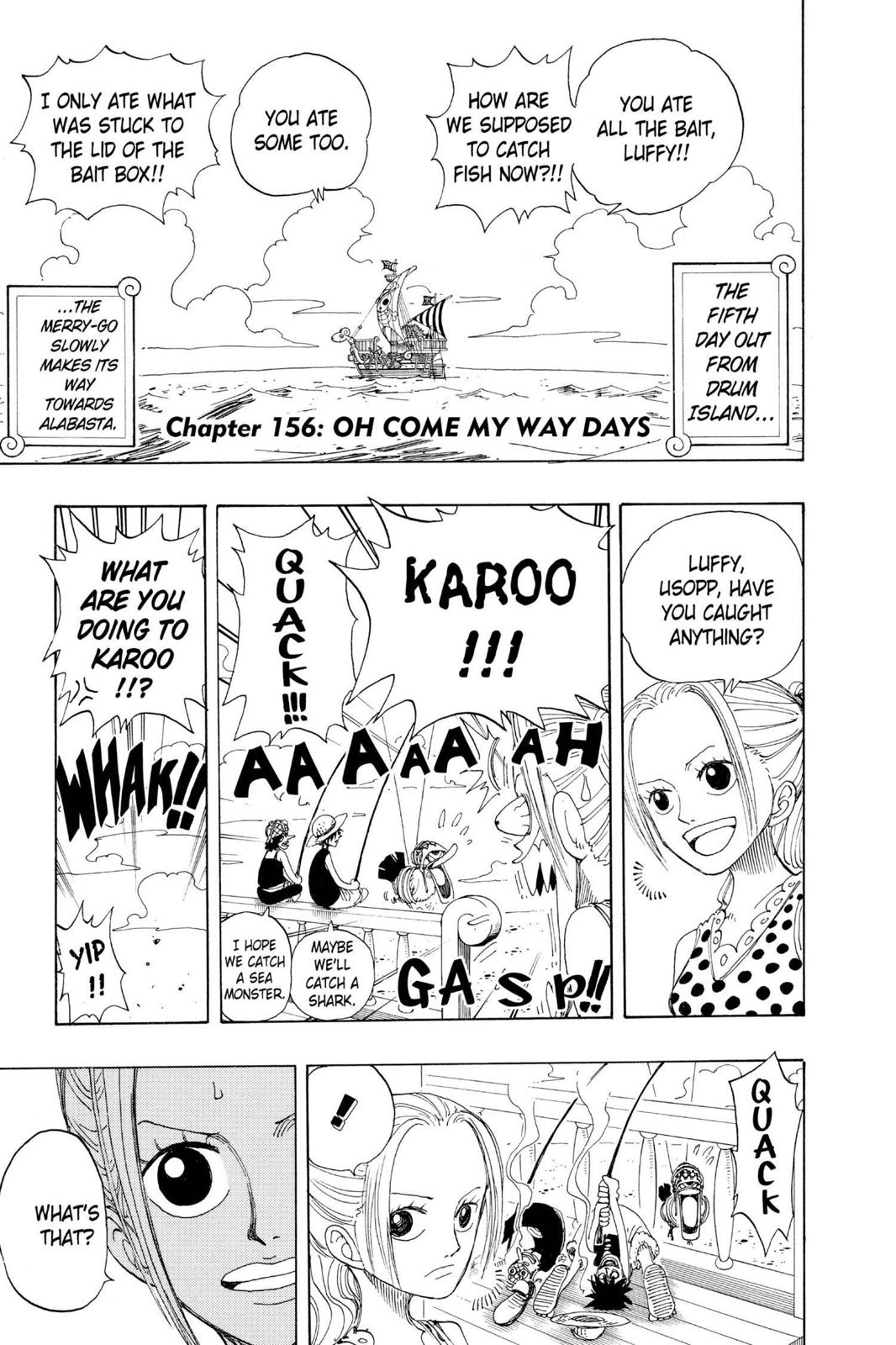 One Piece Manga Manga Chapter - 156 - image 7