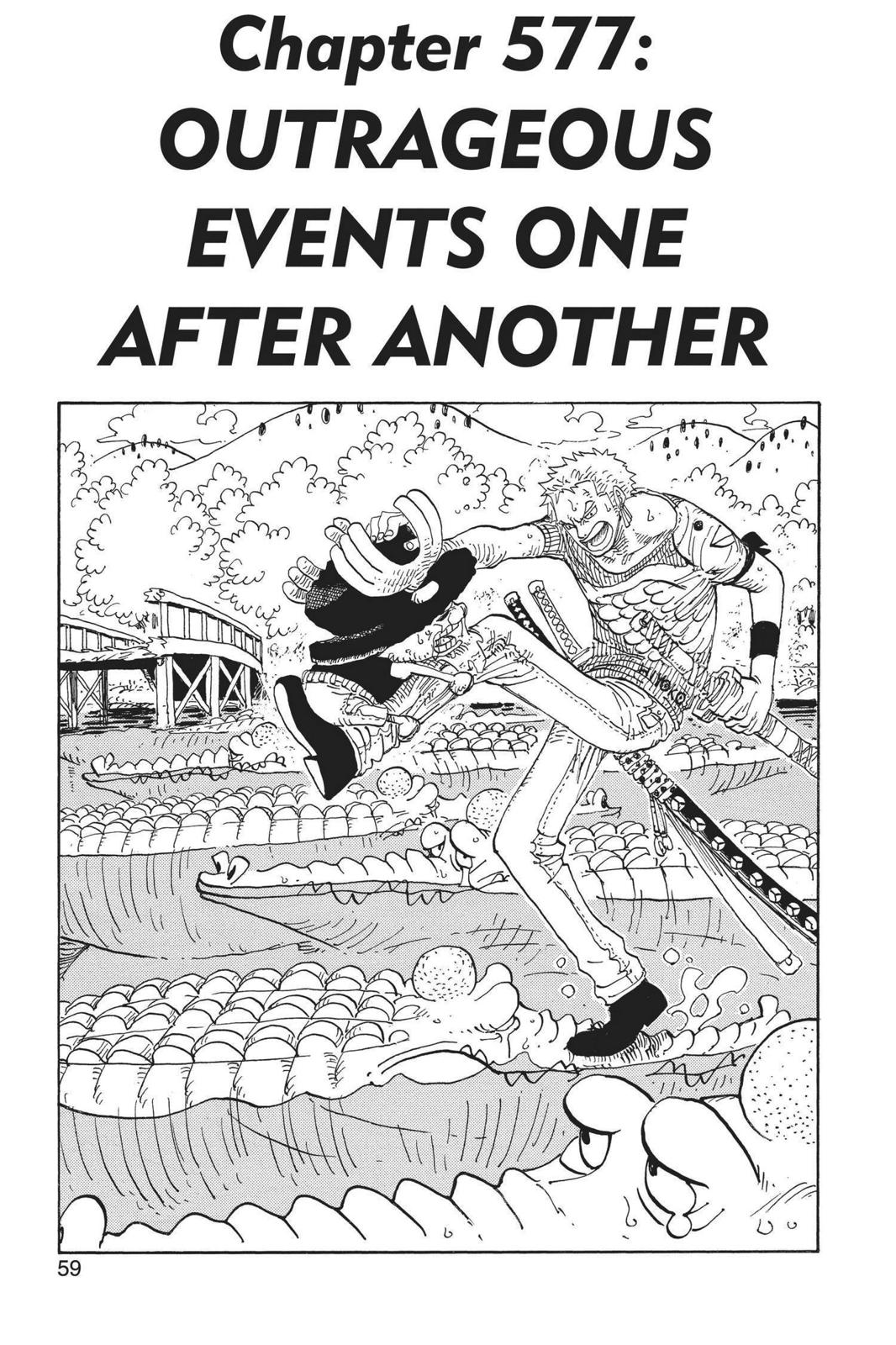 One Piece Manga Manga Chapter - 577 - image 1
