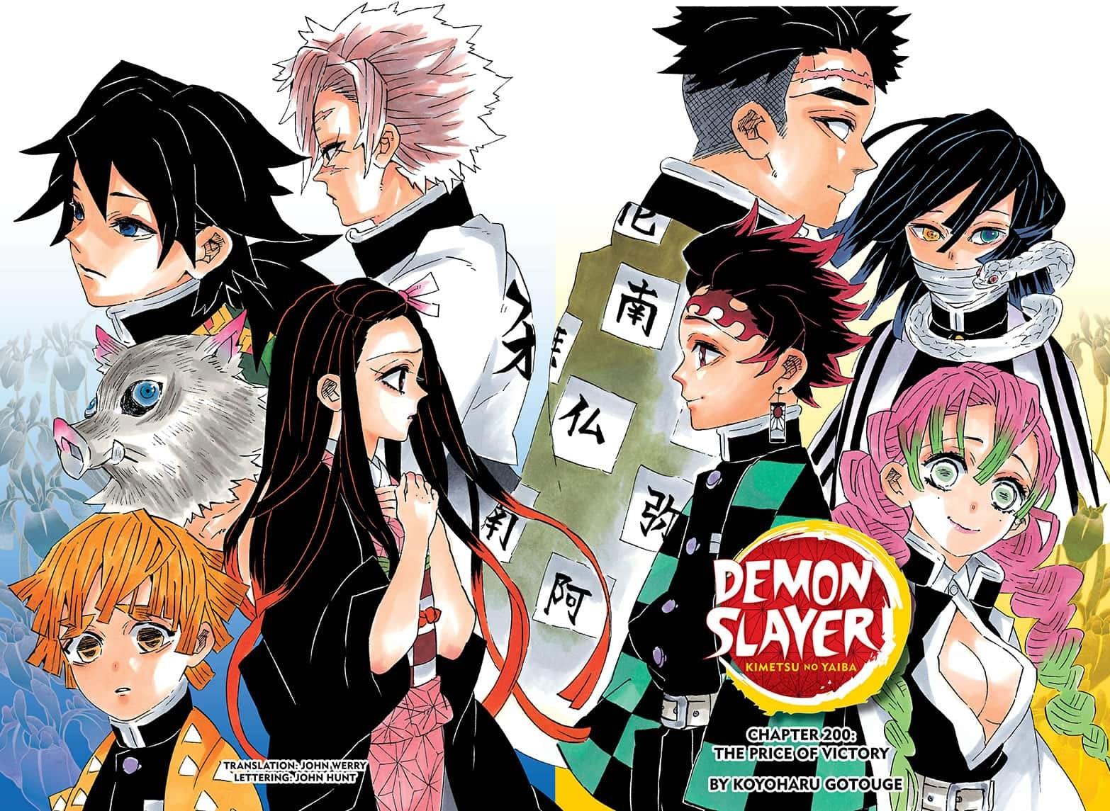 Demon Slayer Manga Manga Chapter - 200 - image 2