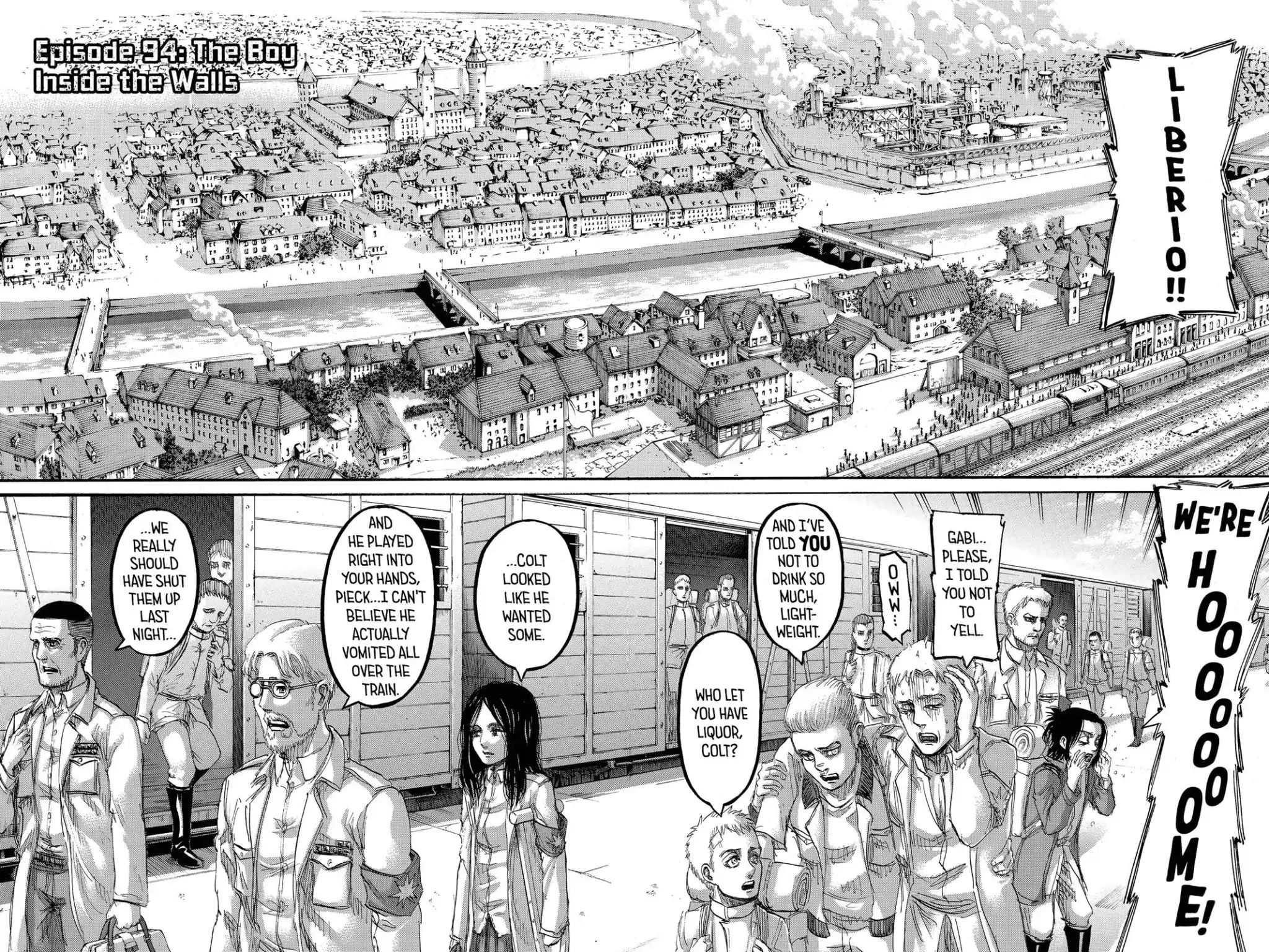 Attack on Titan Manga Manga Chapter - 94 - image 2