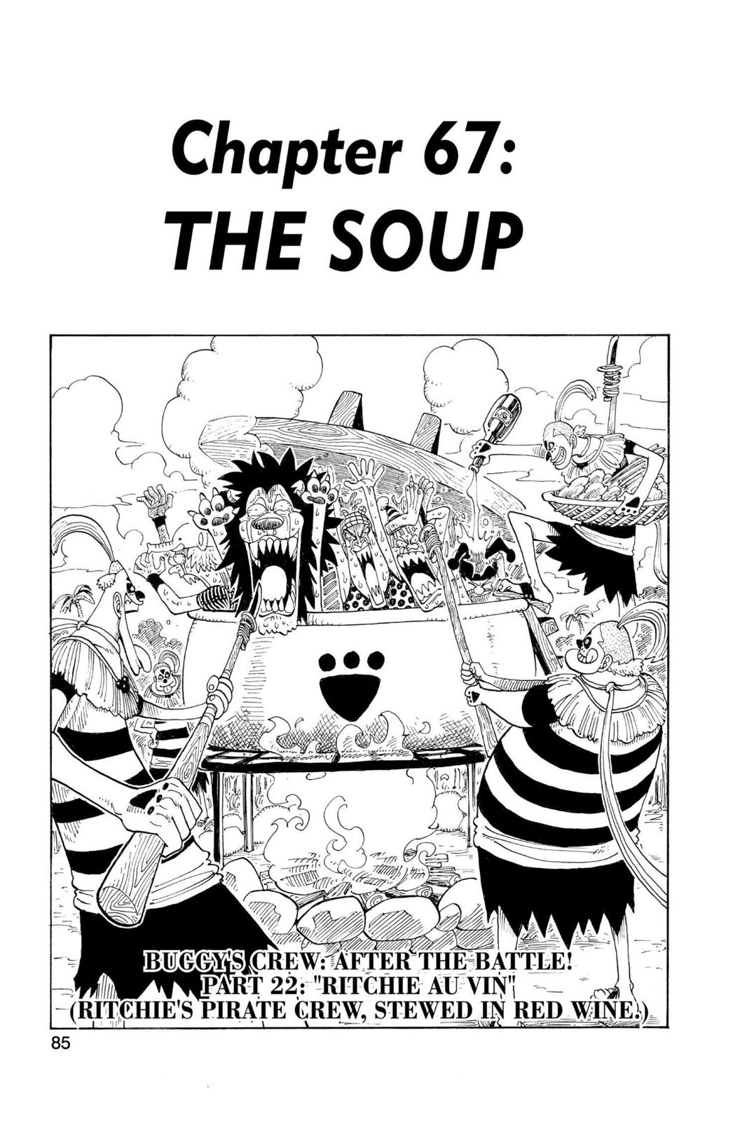 One Piece Manga Manga Chapter - 67 - image 1