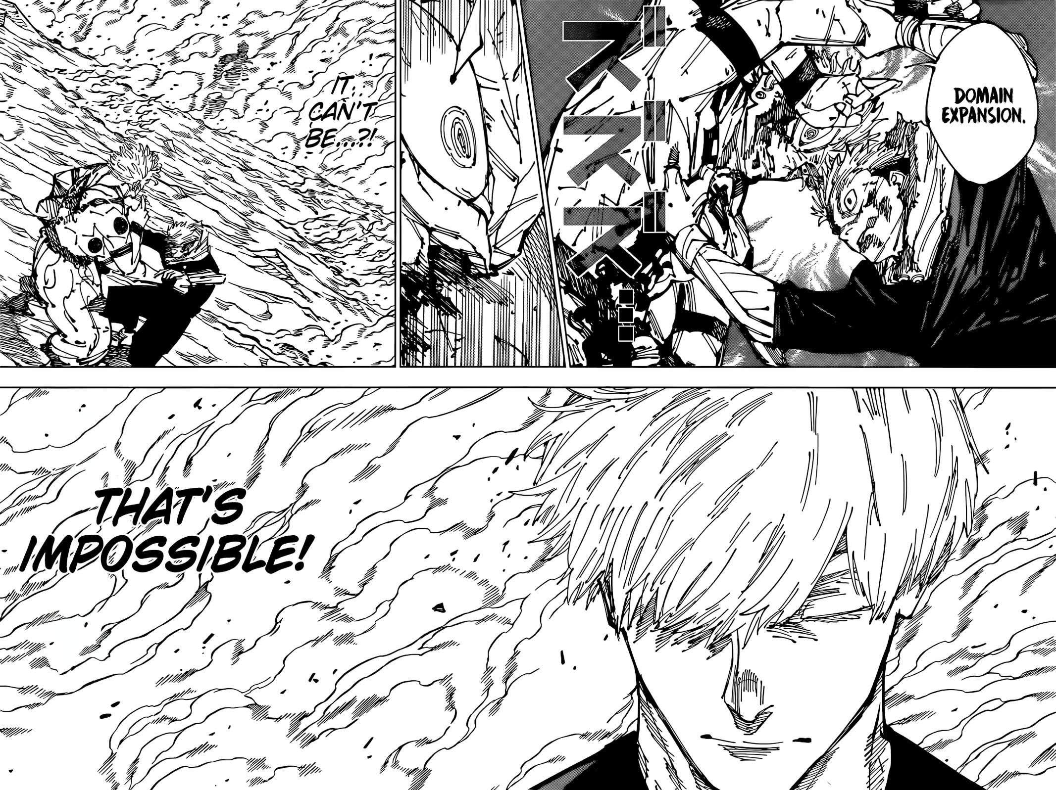 Jujutsu Kaisen Manga Chapter - 261 - image 1