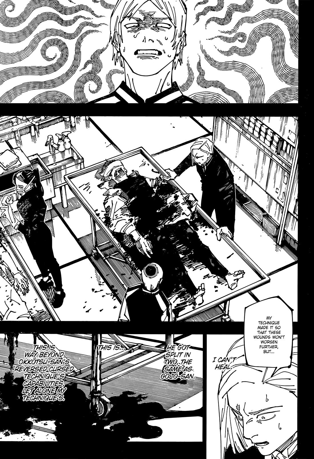 Jujutsu Kaisen Manga Chapter - 261 - image 11