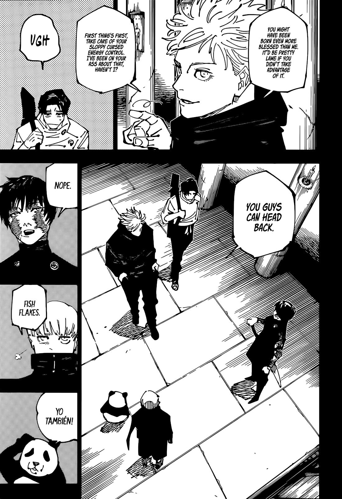 Jujutsu Kaisen Manga Chapter - 261 - image 7