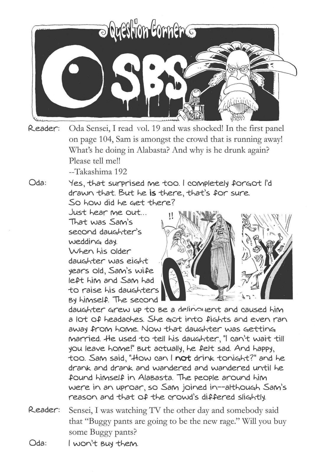 One Piece Manga Manga Chapter - 191 - image 20