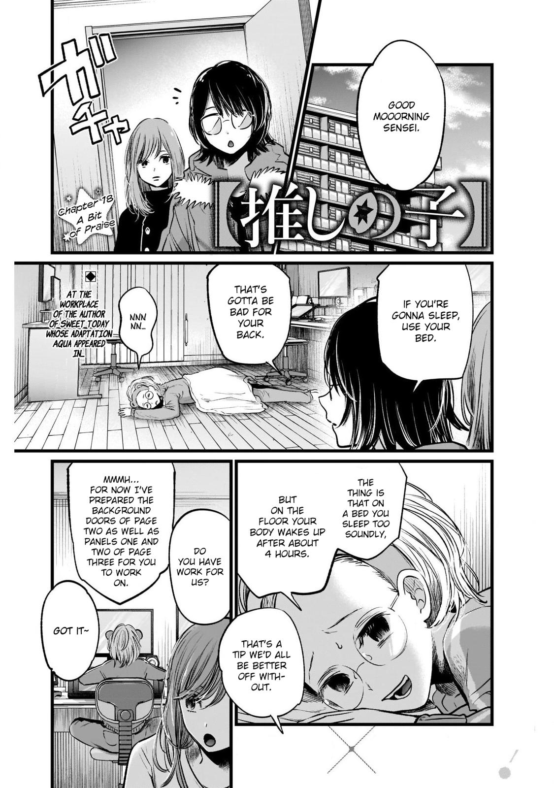 Oshi No Ko Manga Manga Chapter - 18 - image 2