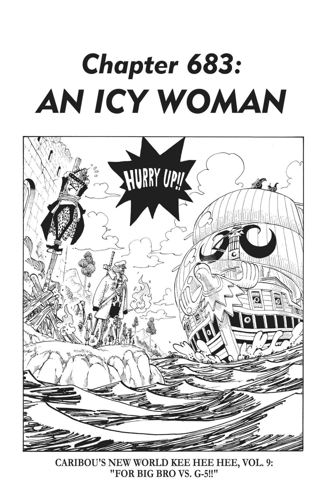 One Piece Manga Manga Chapter - 683 - image 1