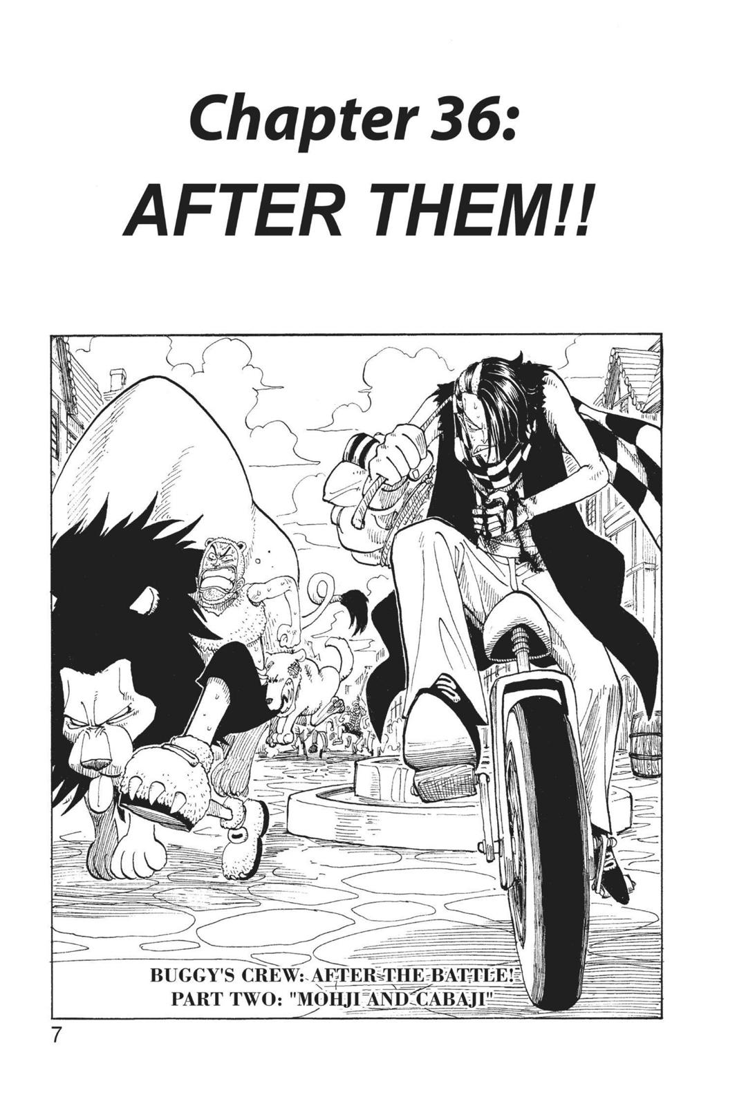 One Piece Manga Manga Chapter - 36 - image 7