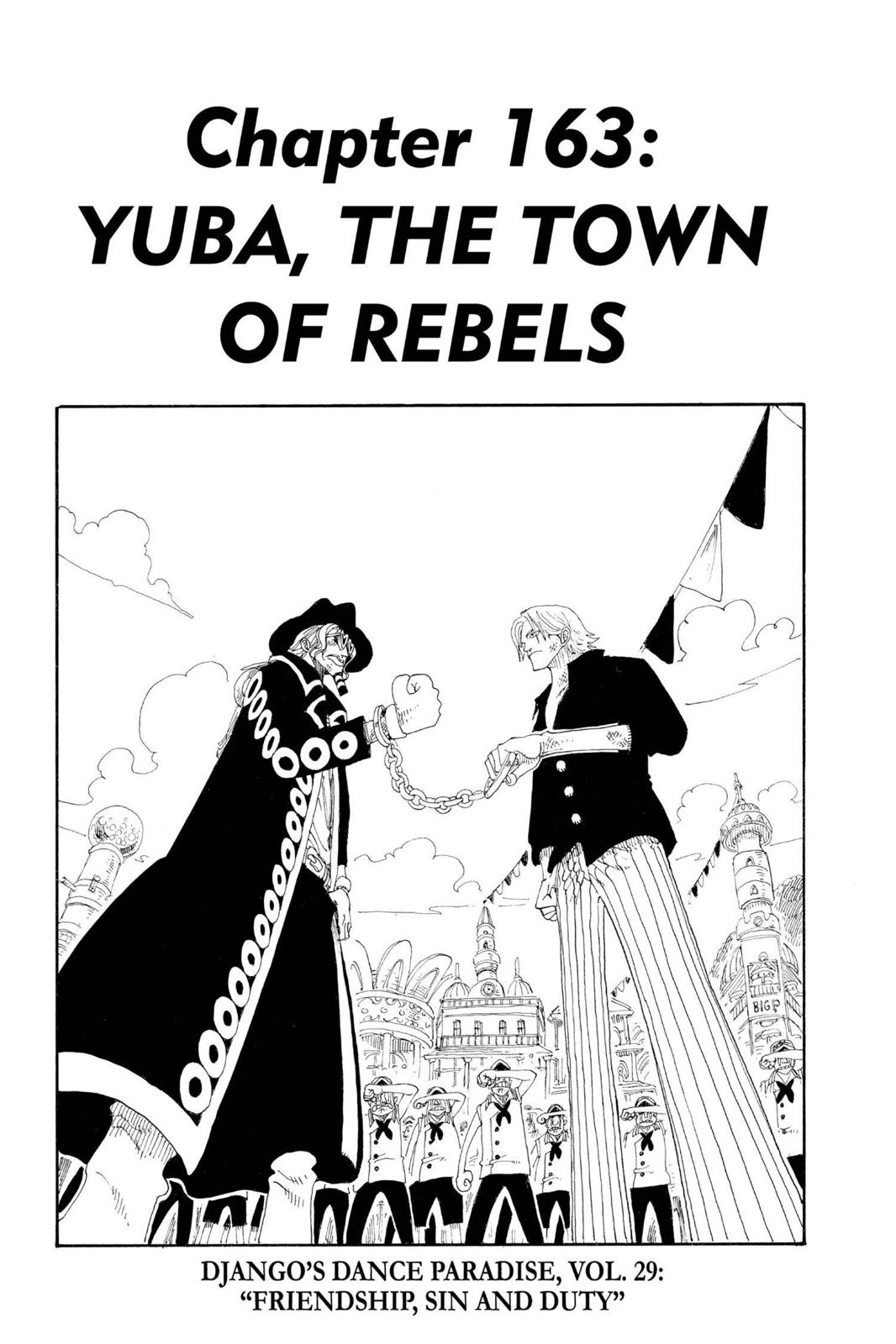 One Piece Manga Manga Chapter - 163 - image 1