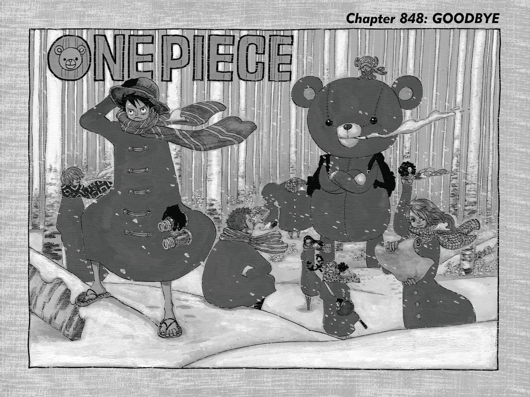 One Piece Manga Manga Chapter - 848 - image 1