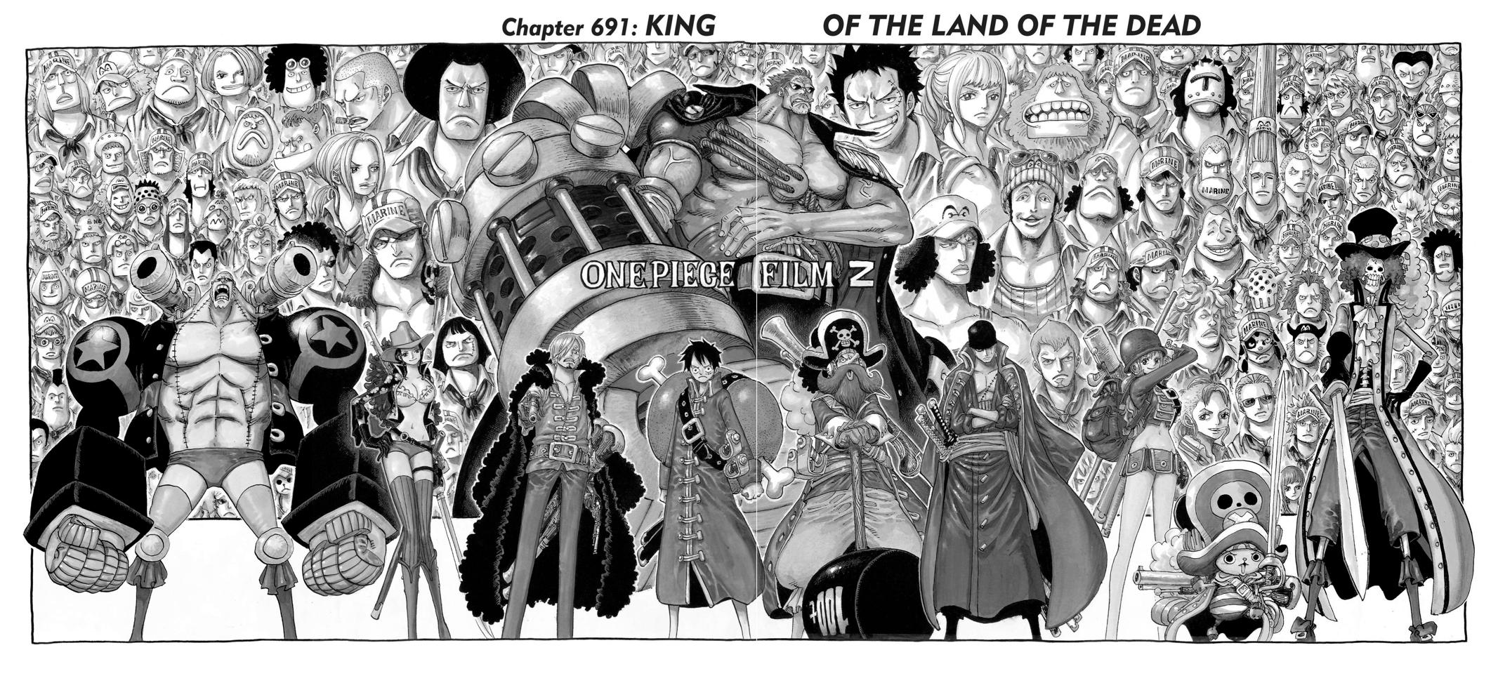 One Piece Manga Manga Chapter - 691 - image 7