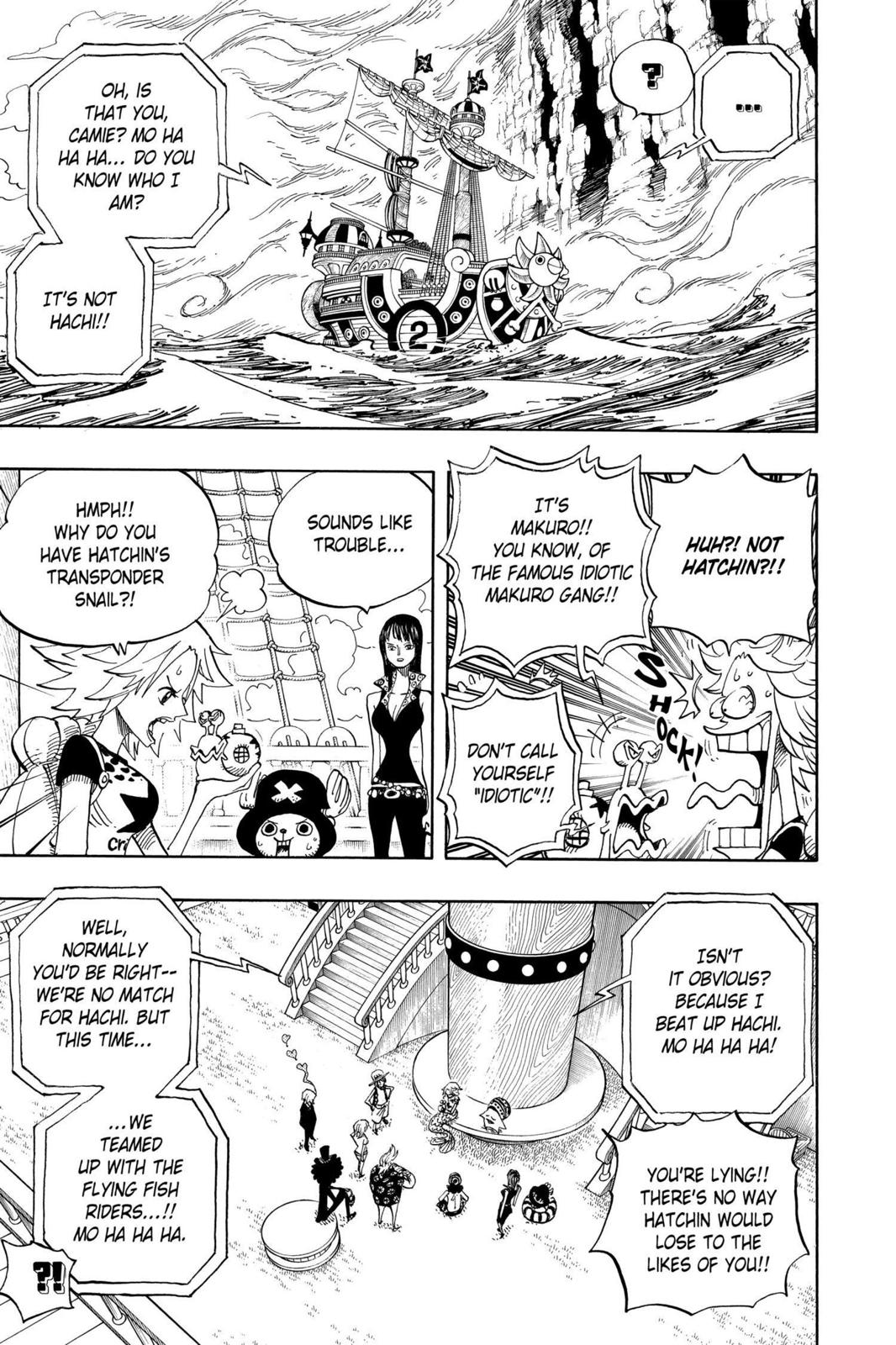 One Piece Manga Manga Chapter - 491 - image 7