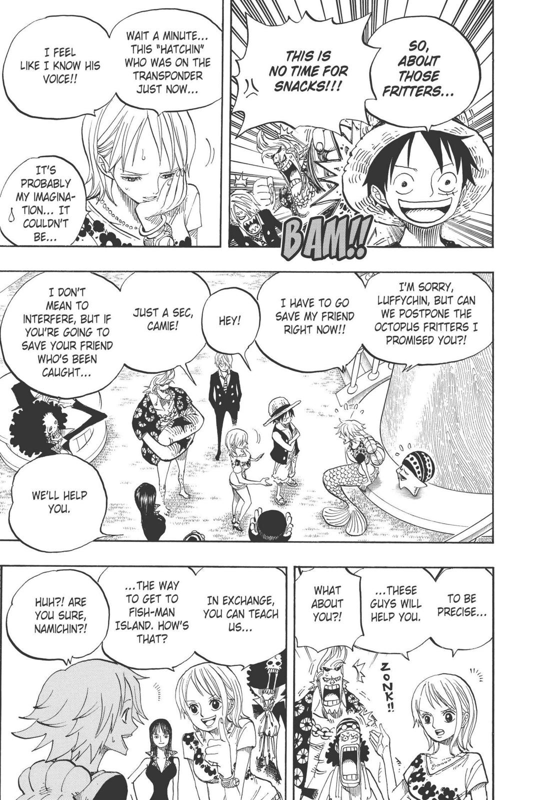 One Piece Manga Manga Chapter - 491 - image 9