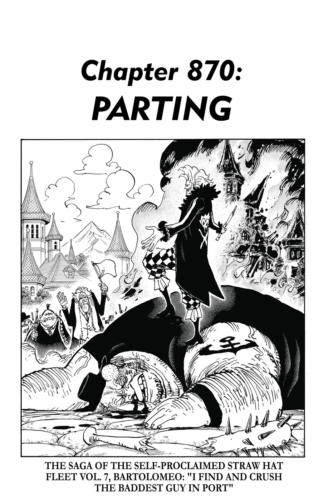 One Piece Manga Manga Chapter - 870 - image 7