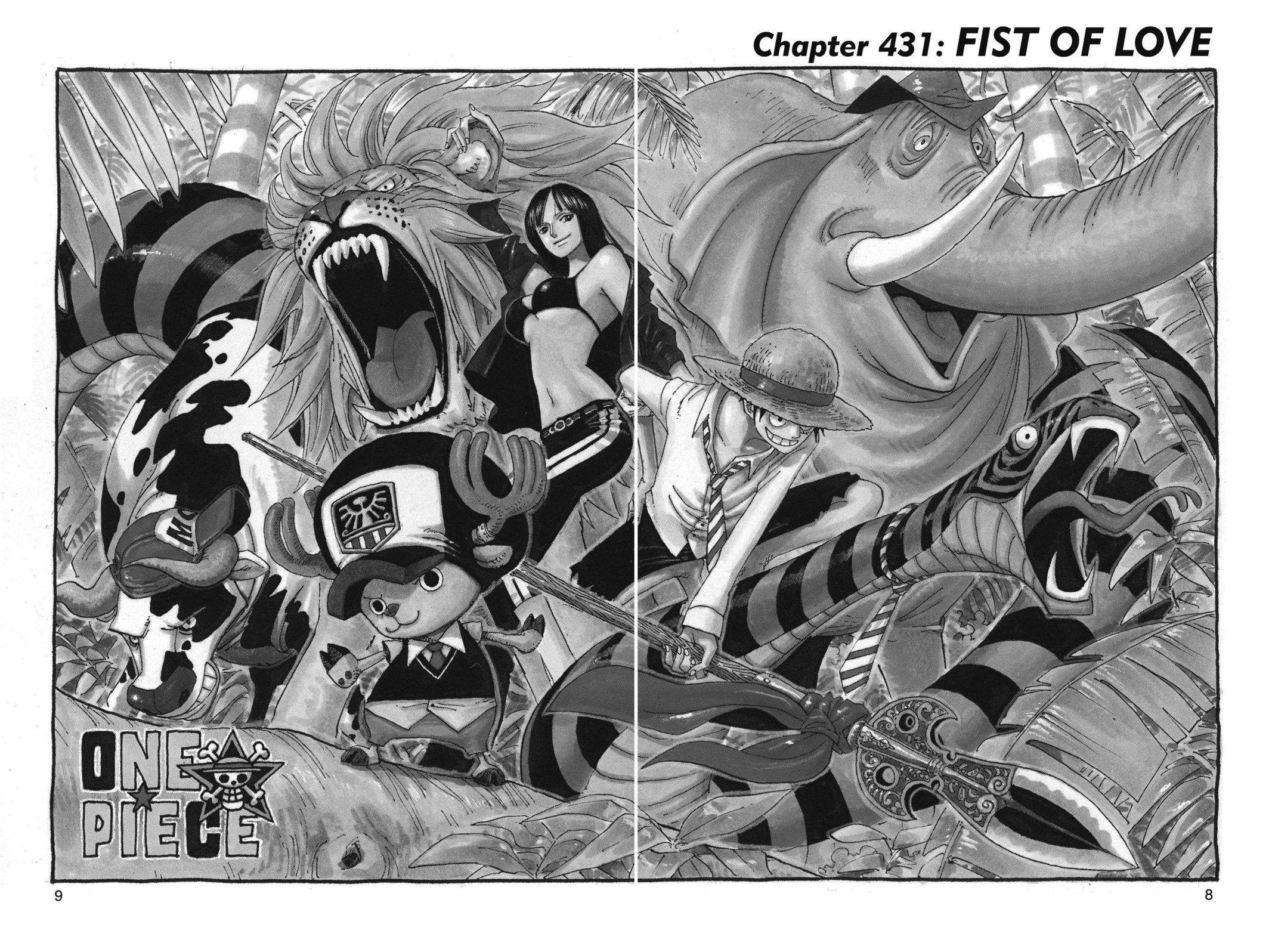One Piece Manga Manga Chapter - 431 - image 8