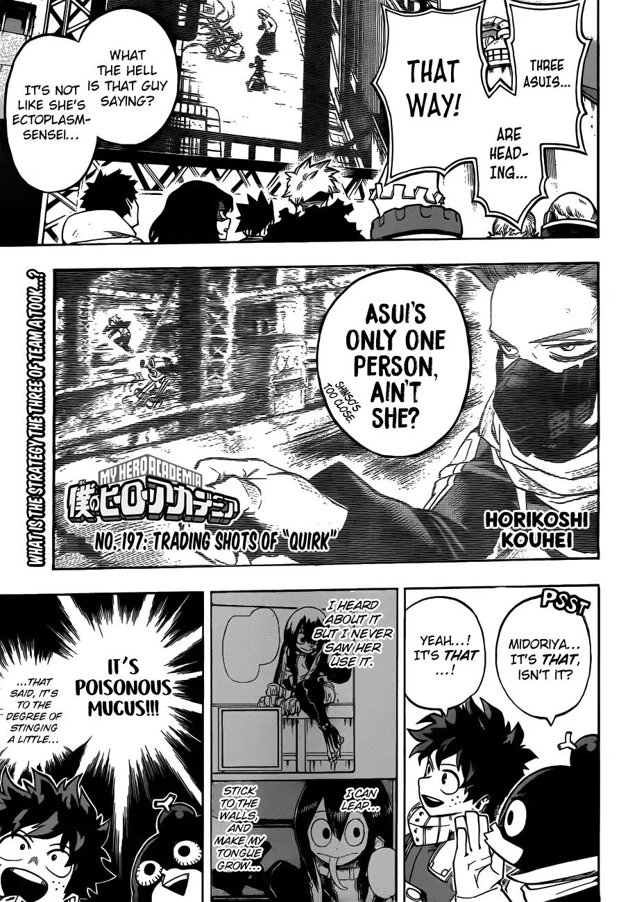 My Hero Academia Manga Manga Chapter - 197 - image 1