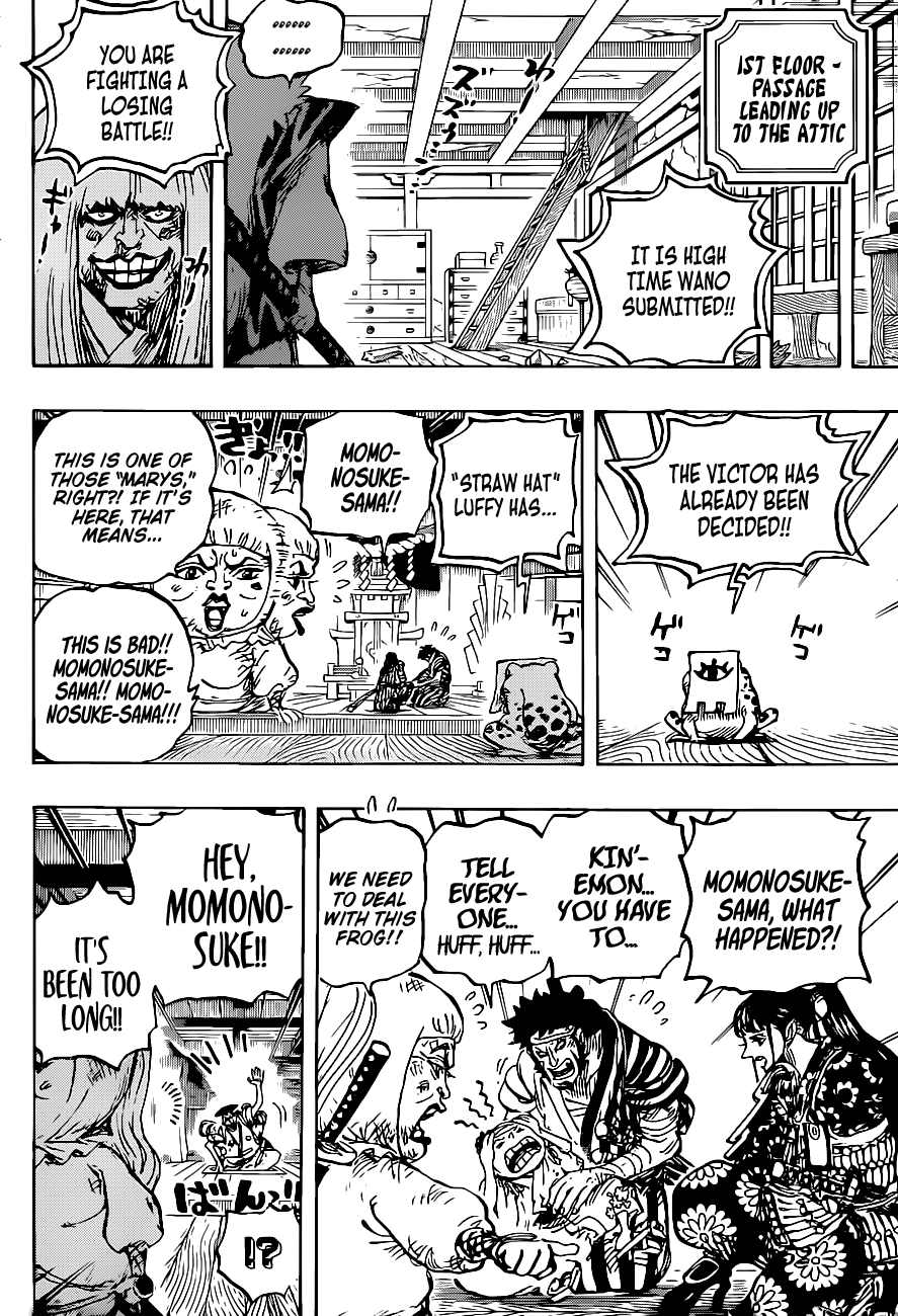 One Piece Manga Manga Chapter - 1014 - image 10