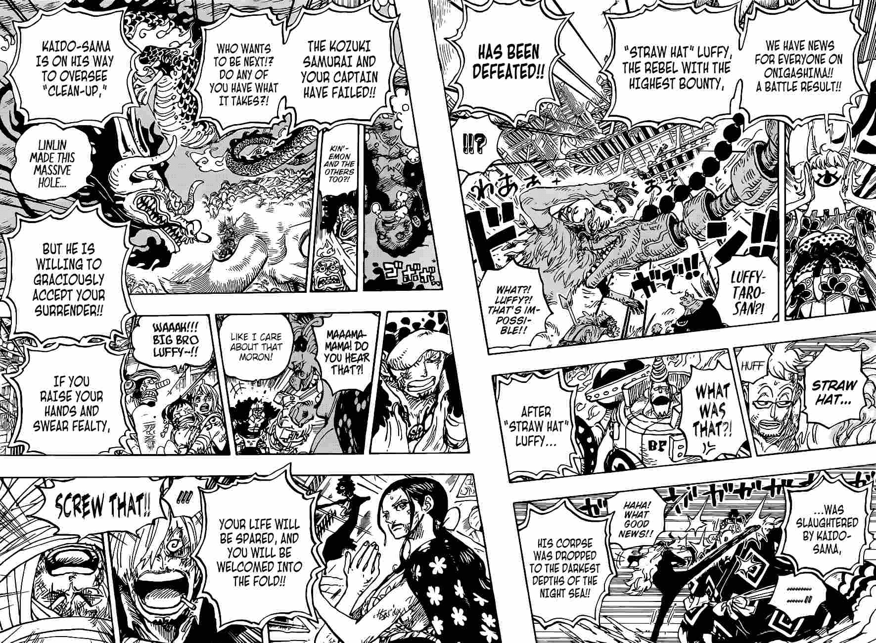 One Piece Manga Manga Chapter - 1014 - image 9