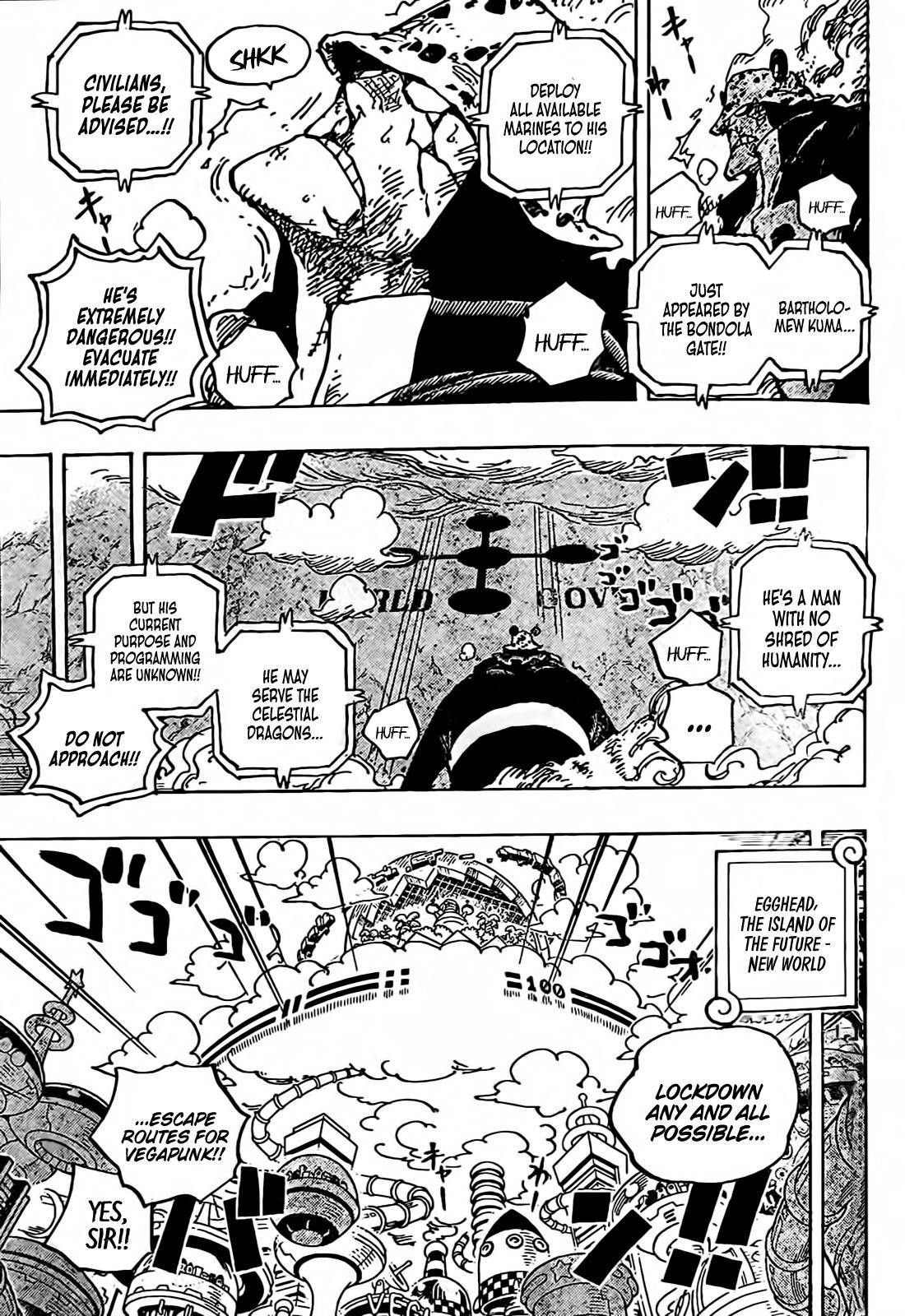 One Piece Manga Manga Chapter - 1071 - image 3